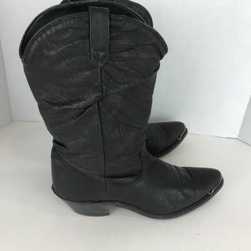 Dingo black leather boots, US 7.5 - Picture 6 of 10